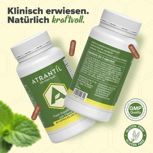 Atrantil Natural Digestive Aid for Bloating and Abdominal Discomfort, 90 Capsules