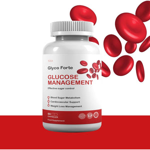 Glyco Forte Glucose Management Supplement, Blood Sugar Metabolism, Metabolic Health, Weight Management, 60 Capsules, 1 Capsule per Serving, 60 Servings