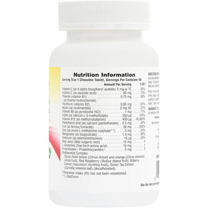 Naturesplus Hema Plex Chewable Iron - Gentle Iron Supplement with Vitamin C, Methyl B12, Folate - Blood Health, Immune, Energy - Vegan, Gluten Free - 60 Chewable Tablets