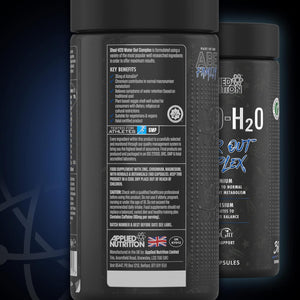 Applied Nutrition Shed H20 Water Out - ABE All Black Everything Water Out Complex, Help to Shed Excess Water, Perfect for Bodybuilding Athletes, 180 Capsules - 30 Servings