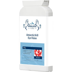Himalayas Pure Antarctic Krill Eye Vision Omega 3 Marine Oil 60 Gel Capsules (500Mg)
