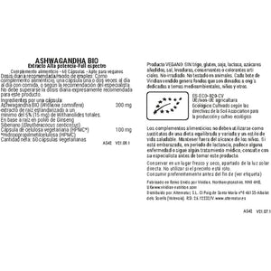 Viridian Organic Ashwagandha 60Caps