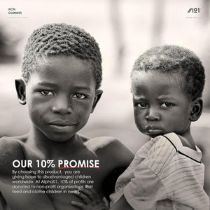 Iron 28Mg Gummies with Vitamin C, Niacin, Vitamin B6, B5, B12, Folic Acid & Biotin – 60 Vegan Gummies – Tapioca Base – Cherry Flavour – by Alpha01