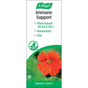 A.Vogel Immune Support | Vegan Multivitamin | Vitamin C, Vitamin D and Zinc | 30 Tablets