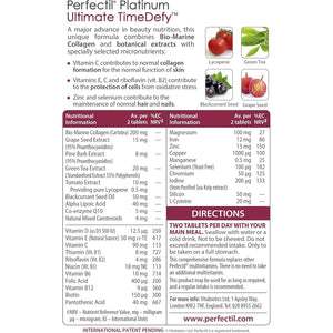Perfectil Platinum Skin Radiance Tablets with Time-Defy Complex, Vitabiotics