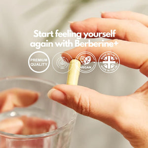 Nutripact Berberine Supplement with Chromium Picolinate and Black Pepper - 60 Vegan Capsules (Not Tablets) High Strength 500Mg - Made in the UK