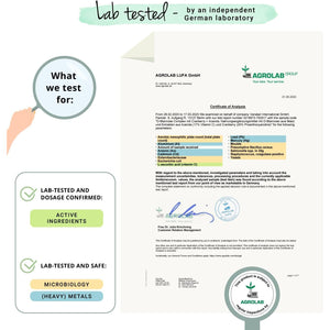 Vegavero D-Mannose Complex 2000 Mg | 100% Natural UTI Support | NO Additives and Lab-Tested | with Cranberry Extract and Vitamin C | Vegan