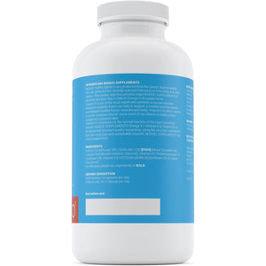 Nordic Supplements® Omega 3 Fish Oil 1000Mg with Vitamin D3 4000IU & K2 MK-7 100Μg – High Strength Triple Formula for Heart, Brain, Vision, Immune & Bone Health – 180 Capsules – Burp-Free & Ultra-Pure