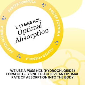 Herstat L-Lysine 1500Mg | High Potency Essential Amino Acid, Vegetable Tablets, 120Ct
