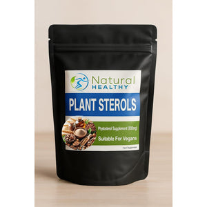 Plant Sterols 800Mg 60 Tablets - Cholesterol Support Supplement - Easy to Swallow Tablets - Suitable for Vegetarians and Vegans