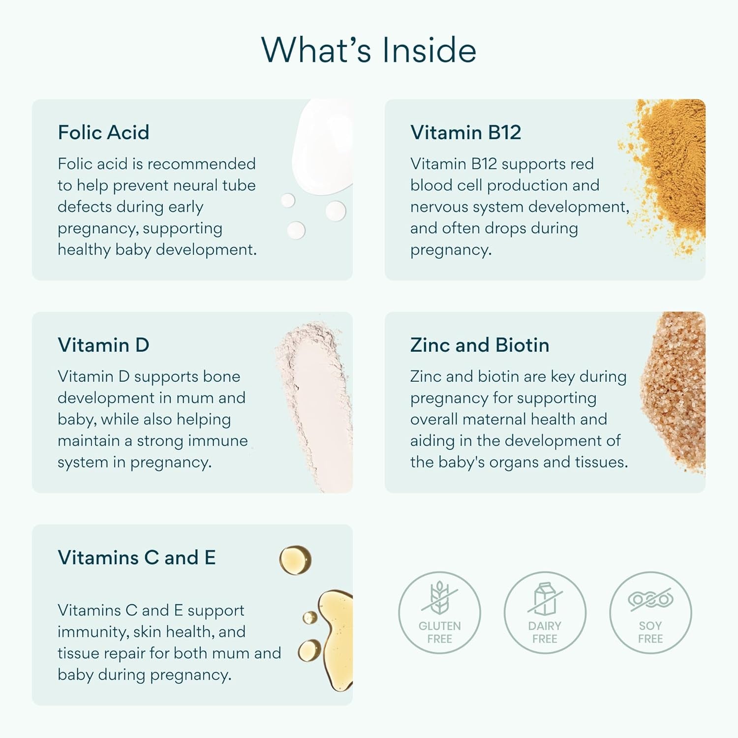 Bettervits Pregnancy Support Gummies | Pregnancy Vitamins for Women with Folic Acid & Vitamin B12 | Complete Multivitamins Complex C, D, E & Zinc | Pre and after Support - 60 Berry Gummies