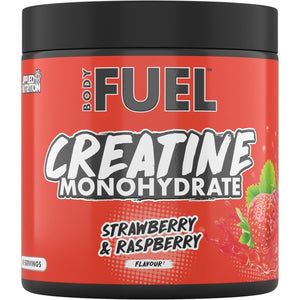 Applied Nutrition Bodyfuel Creatine Monohydrate Powder, Increases High-Intensity Physical Performance, Strawberry & Raspberry (300G - 60 Servings)