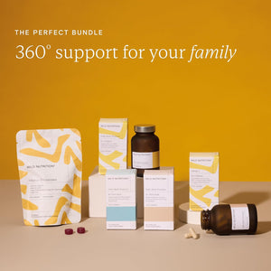 WILD NUTRITION Food-Grown® Kids Daily Multi Nutrient | Kids Multivitamin with B Vitamins, Magnesium, Zinc, Vitamin D, and More to Support Immunity, Bones, and Cognitive Development | 60 Capsules