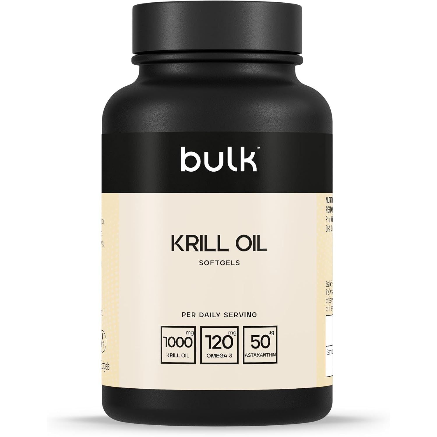 Bulk Krill Oil Softgels, 500 Mg, Pack of 60