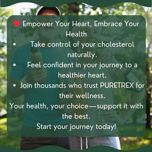 PURETREX Plant Sterols 2000MG Complex with Beta-Sitosterol - Supports Healthy Cholesterol Levels - with Hawthorn Berry & Grape Seed Extract - 120 Capsules - Gluten-Free & Non-Gmo Food Supplement