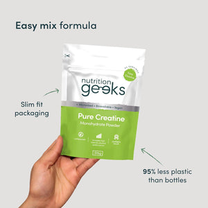 Pure Creatine Monohydrate Powder - 315G (90 Servings) - Easy Dissolve Creatine Powder, Unflavoured & Micronised (Not Creatine Gummies or Creatine Tablets), Vegan Creatine for Women and Men