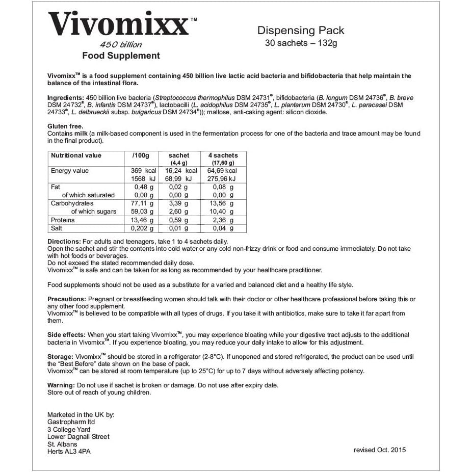 Vivomixx Probiotic 450 Billion (60 Sachets)