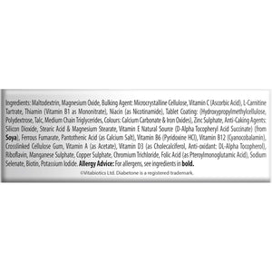 Diabetone Original Formula Supports Glicemia Control and Diabetes Management Supplement - 30 Tablets, 30-Day Supply, by Vitabiotics