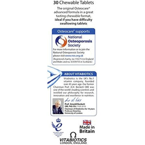 Osteocare Vitabiotics Chewable Tablets, 30 Count