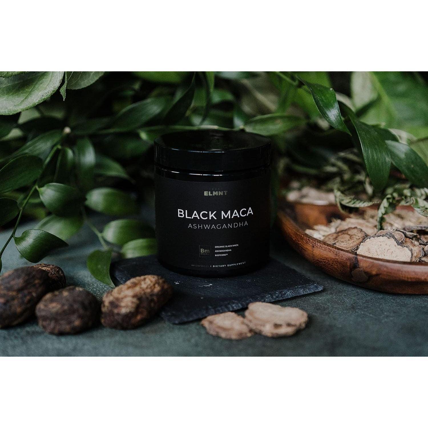 Organic Black Maca Root 40,000Mg  40X Strength Supplement for Men