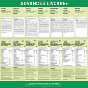 Advanced Livcare+ with Choline, Artichoke, Burdock Root, Dandelion Root 60 Capsules