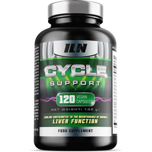 Cycle Support Supplement - NAC, Hawthorn Berry and with Choline for Normal Liver Function 120 Capsules
