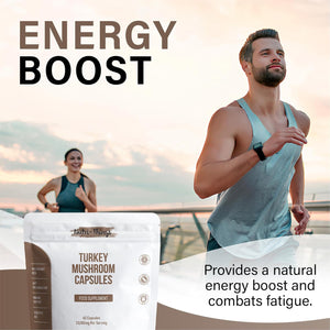 Turkey Mushroom Capsules (Pack of 60)