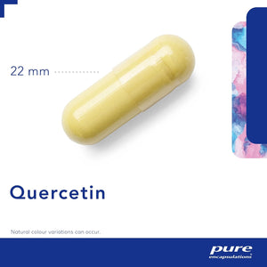 Pure Encapsulations Quercetin 250Mg - Natural Plant-Source Pure Quercetin Supplement - Promotes Immune Support, Cardiometabolic Health and Overall Cellular Health - 60 Vegetarian Capsules