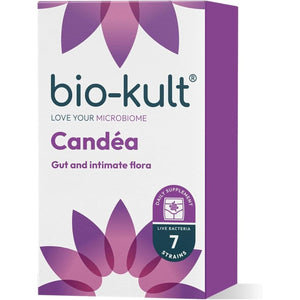 Bio-Kult Candéa | 7 Strains + Garlic & Grapefruit Extract | Intimate Flora & Yeast Balance | 60 Capsules