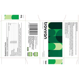 Troviran Metabolism Support Formula, 60 Capsules, Vegan and Gluten Free