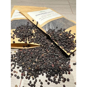 Elderberry Fruit Tea - Vitamin C Zinc Immune Booster Common Cold Cough 100G - Sambucus Nigra - Herbal Remedies by J. - Czarny Bez Owoc