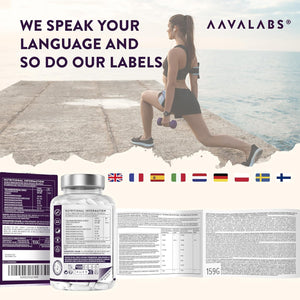 High Strength Magnesium Supplements for Women and Men -1575Mg per Daily Dose (425Mg Elemental) - Chelated Magnesium Glycinate, Citrate, Malate, and Oxide - 180 Capsules - Vegan