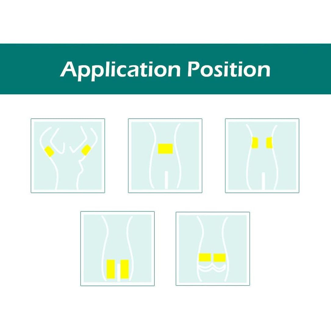 30 Extra Strong Slimming Patches Fast Active - Guarana Weight Loss Belly Fat Burner - Diet Patch Plaster for Women Weight Loss