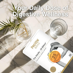 Pro-Ven Probiotics for Adults | Digestive Health & Immune System Support | 25 Billion CFU & Multivitamin Supplement | High-Strength Gut Support | 30 Capsules