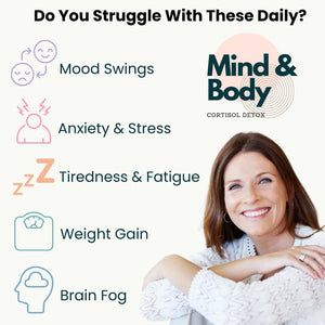 Ashwagandha Cortisol Detox 1000Mg – Cortisol Reducing Supplement for Stress, Anxiety, Sleep, Hormone Balance, Energy & Focus – 60 Vegan Tablets