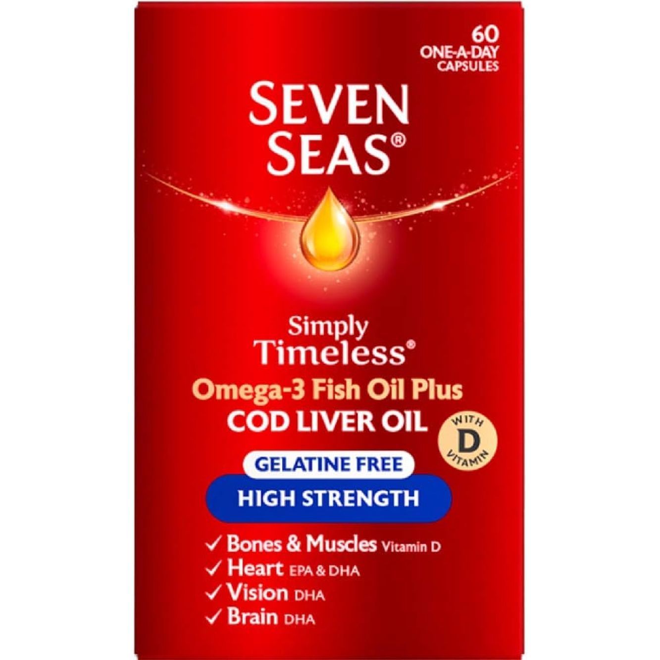 S/SEAS HIGH/S C L O CAPS 60S