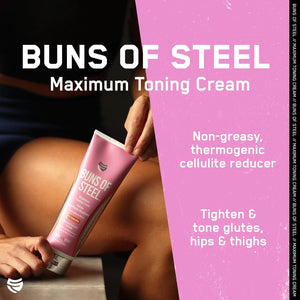 Pro Tan Buns of Steel - Maximum Toning Cream - 237 Ml.