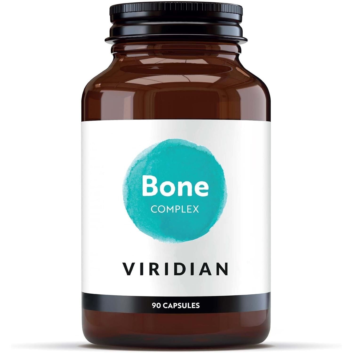 Viridian - Bone Complex - 90 Caps | Calcium, Magnesium, Vitamin C, D3 & K2 | Blend of Vitamins & Minerals to Support Normal Bones & Teeth | Highly Absorbable | Nutritionist Formulated