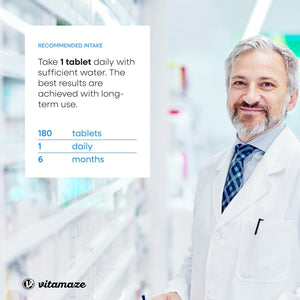 Electrolytes Tablets Super Hydration 1,034 Mg (6 Month Supply) with Magnesium, Potassium, Calcium and Sodium for Balance 180 Vegan Tablets, Fasting Rehydration Tablets Suitable for Keto Diet Vitamaze.