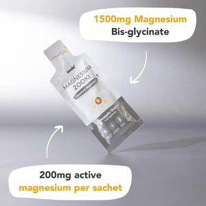 Zooki 1500Mg Liposomal Magnesium Bis-Glycinate Liquid Sachets, 200Mg Elemental Magnesium | 4X Higher Absorption | Sleep, Stress, Muscle Function, Cramps, Heart Health (Pineapple Guava Flavour 30X15Ml)