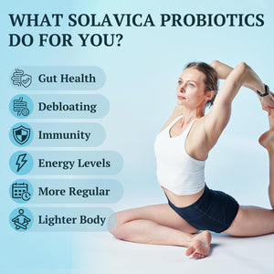 300 Billion CFU Probiotics for Digestive Gut & Immune Health, Advanced Strength Probiotics with 12 Diverse Strains + 3 Prebiotics for Women & Men (60 Count (Pack of 1))