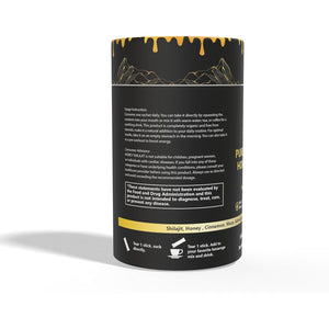 ZENOVA X Himalayan Shilajit Honey plus with Ashwagandha, Saffron, Ginseng | Gold Grade 100% Pure Honey and Shilajit | 15 Sticks for Energy Boost & Immune Support, 85+ Trace Minerals, 75%+ Fulvic Acid