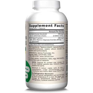 Jarrow Formulas Vegan Saccharomyces Boulardii + MOS - 90 Vcaps