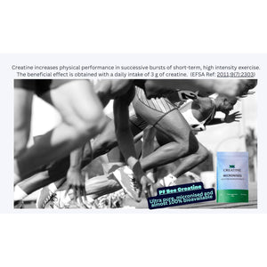 Premium 100% Pure Micronised Creatine Powder 400G. 80 Servings.. for Physical Performance and Muscle Power. Unflavoured.