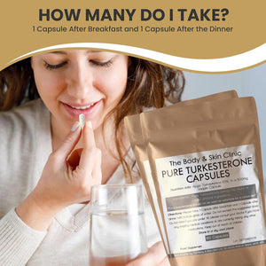 Turkesterone Capsules | Muscle Recovery and Muscle Growth Supplement | Super Strength 1000Mg per Serving | 60 Capsules