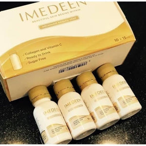Imedeen Advanced Beauty Collagen Shot - Collagen, Beauty & Skin Supplement - 10 X 15Ml Shots - Contains 2500Mg of Collagen and Vitamin C - Collagen Supplements for Women