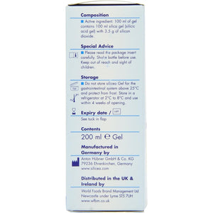 Hubner Silicea 68503 Gastrointestinal Gel, 200Ml