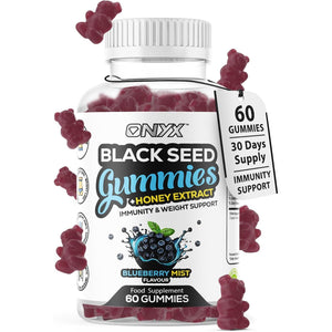 Black Seed Oil 2000Mg Gummies - Natural Immune Support & Antioxidant Boost - 60 Vegan Gummys
