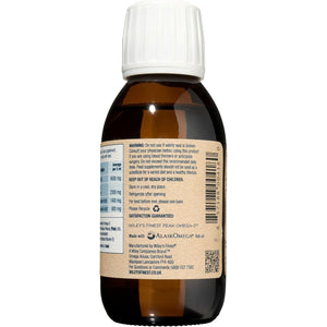 Wiley’S Finest Wild Alaskan Fish Oil Peak Omega-3 Liquid Supplement - 2300Mg EPA and DHA Omega-3S - Lemon Flavor - 4.23 Oz (25 Servings)
