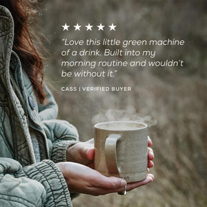 Ancient + Brave Matcha + Collagen 150G Tub - Lion'S Mane Mushroom Powder for Mental Clarity - Hydrolysed Collagen Peptides - for Skin, Hair & Nails - Organic Matcha Tea, MCT Oil, Moringa & Cinnamon